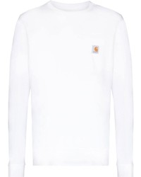 Carhartt WIP Logo Patch Long Sleeve T Shirt