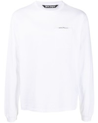 Palm Angels Logo Patch Long Sleeve T Shirt