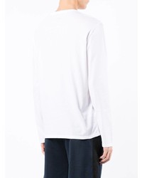 Armani Exchange Logo Print Long Sleeve T Shirt