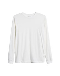 John Elliott Long Sleeve Cotton Cashmere T Shirt