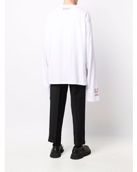 Raf Simons Long Sleeve Cotton T Shirt