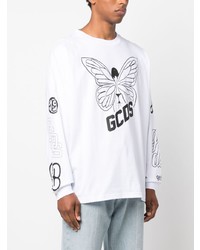 Gcds Long Sleeve Cotton T Shirt