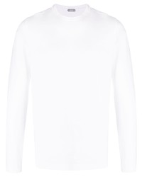 Zanone Long Sleeve Cotton T Shirt