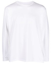 Auralee Long Sleeve Cotton T Shirt