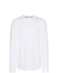 Palm Angels Long Sleeve Cotton Top