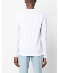 Zanone Long Sleeve Organic Cotton T Shirt