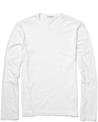 James Perse Long Sleeved Cotton Jersey T Shirt