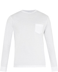 Sunspel Long Sleeved Cotton Jersey T Shirt