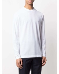 Zanone Long Sleeved Cotton T Shirt