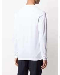 Zanone Long Sleeved Cotton T Shirt