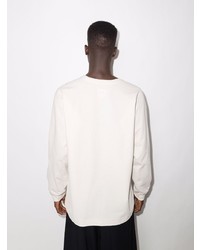 Homme Plissé Issey Miyake Long Sleeved Cotton T Shirt