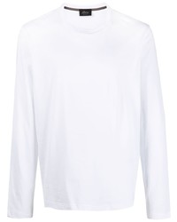 Brioni Long Sleeved Cotton T Shirt
