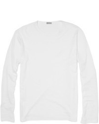 Sunspel Long Sleeved Cotton T Shirt