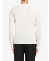 Prada Long Sleeved Jersey T Shirt