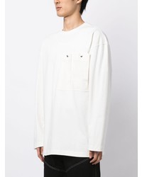 Oamc Long Sleeved Organic Cotton T Shirt