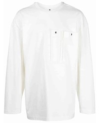 Oamc Long Sleeved Organic Cotton T Shirt