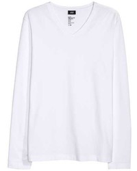 H&M Long Sleeved T Shirt Slim Fit