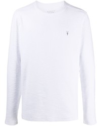 AllSaints Muse Logo Embroidered Long Sleeved Top