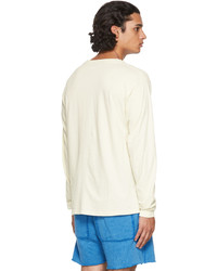 Les Tien Off White Classic Long Sleeve T Shirt