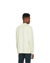 Aimé Leon Dore Off White Mock Neck Dimebag Long Sleeve T Shirt