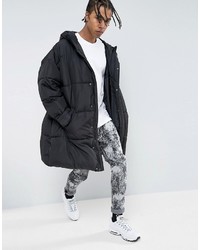 Asos Oversized Long Sleeve T Shirt With Extreme Bellow Sleeve And Popper Cuff