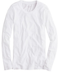 J.Crew Petite Vintage Cotton Long Sleeve T Shirt