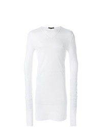 Unconditional Ribbed Long Jersey Top