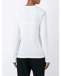 James Perse Round Neck Longsleeved T Shirt
