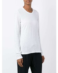 James Perse Round Neck Longsleeved T Shirt