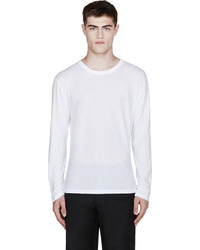 Alexander Wang T By White Classic Long Sleeve T Shirt