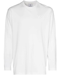 Y-3 Tonal Logo Long Sleeve T Shirt