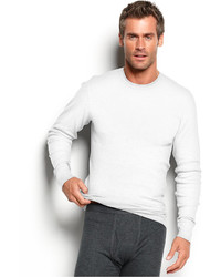 Alfani Underwear Waffle Knit Thermal Long Sleeve T Shirt