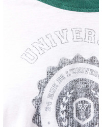 Saint Laurent Universit Long Sleeved T Shirt