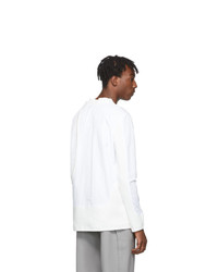 Post Archive Faction PAF White 20 Center Long Sleeve T Shirt