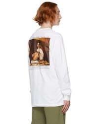 Off-White White Caravaggio Lute Long Sleeve T Shirt