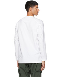 Y-3 White Classic Logo Long Sleeve T Shirt