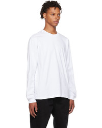 Stussy White Cotton Long Sleeve T Shirt
