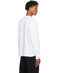 Stussy White Cotton Long Sleeve T Shirt