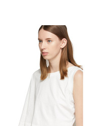 MM6 MAISON MARGIELA White Double Layer Long Sleeve T Shirt
