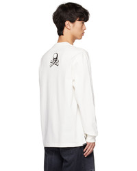 Mastermind World White Emblem Long Sleeve T Shirt