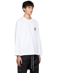 Craig Green White Eyelet Long Sleeve T Shirt