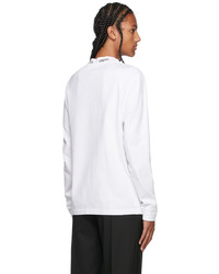 Axel Arigato White Feature Long Sleeve T Shirt
