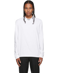 Axel Arigato White Feature Long Sleeve T Shirt