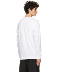 Fendi White Forever Long Sleeve T Shirt