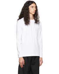 Comme Des Garcons SHIRT White Forever Long Sleeve T Shirt