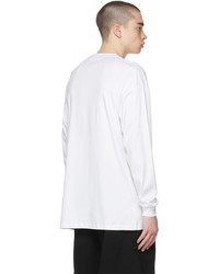 WARDROBE.NYC White Jersey Long Sleeve T Shirt
