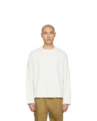 Jil Sander White Knit T Shirt