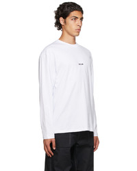 MSGM White Logo T Shirt