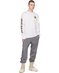 The North Face White Lunar New Year Long Sleeve T Shirt