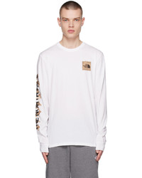 The North Face White Lunar New Year Long Sleeve T Shirt